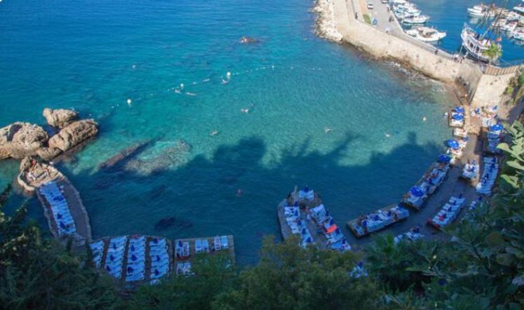 Mavi Avlu - Old Town Apartments Antalya Bagian luar foto